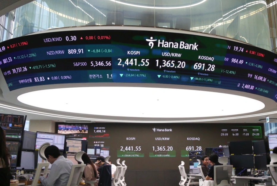 韩国股市上涨 芯片制造商未受美国关税威胁影响